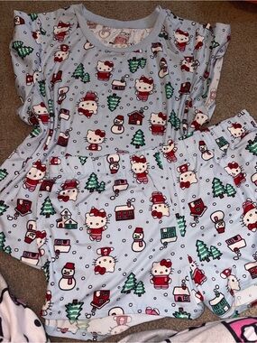 Hello Kitty pajamas 🩵